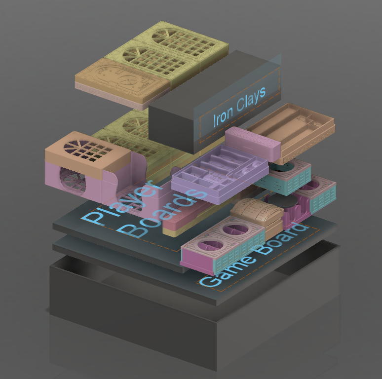 Organiser for Deluxe Edition Brass Birmingham (Kickstarter Edition)