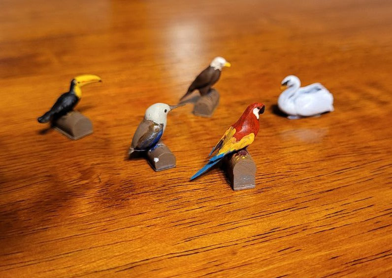 Action Birds Tokens for Wingspan
