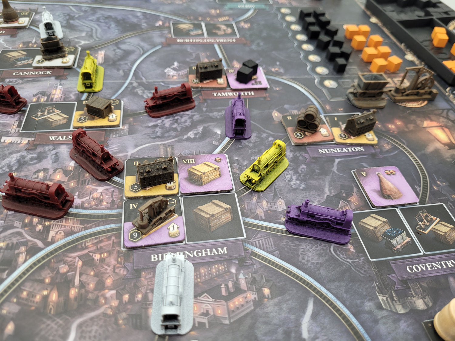 Miniature Buildings for Industry Tiles Brass Birmingham 3DLevelup