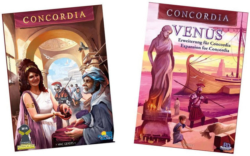 Concordia board game, expansions and upgrades