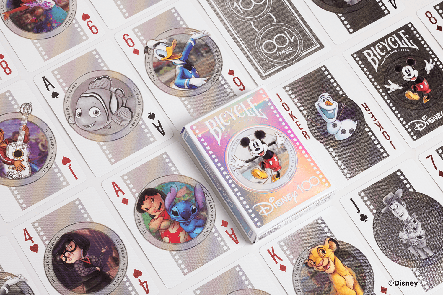 Disney playing cards