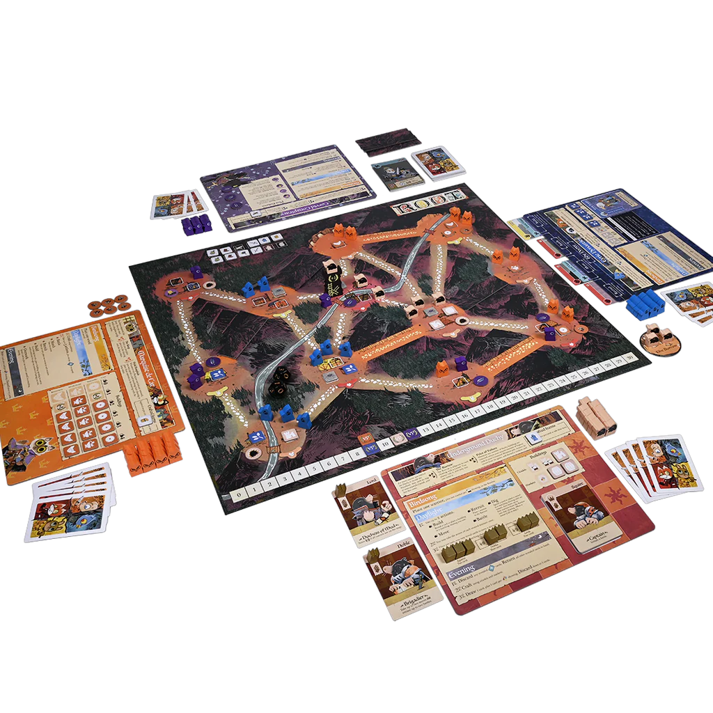 Root underworld expansion game setup