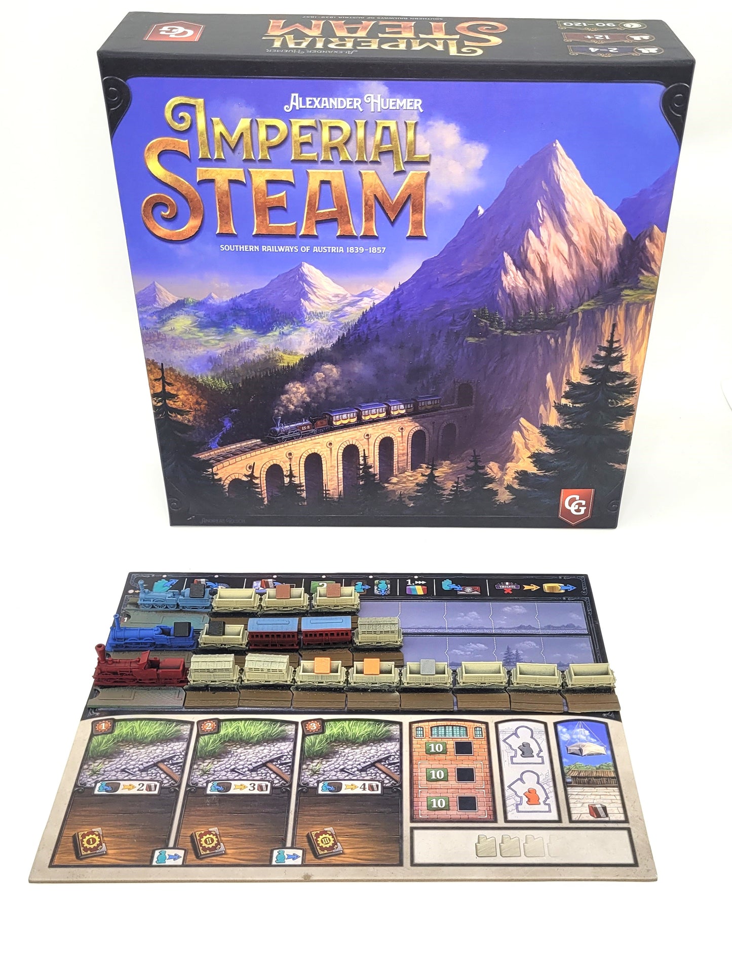 Imperial Steam board game