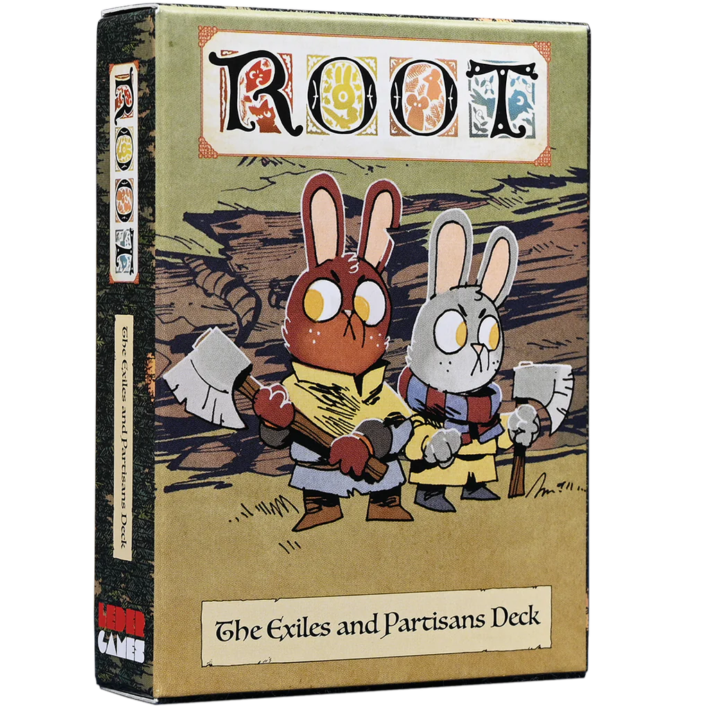 Root Exiles and Partisans Deck of cards
