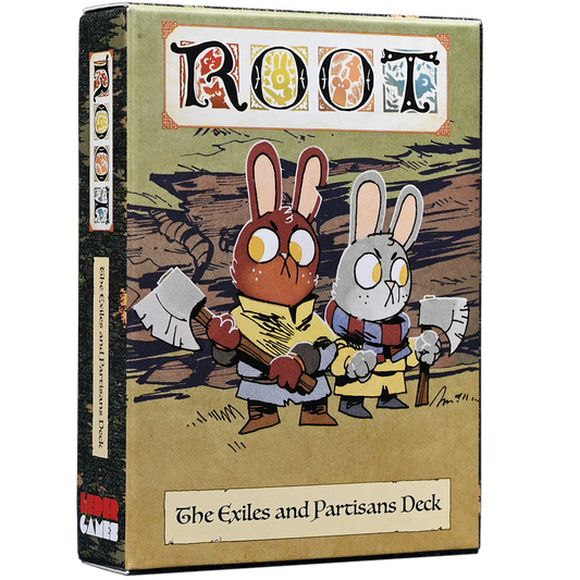 Root Exiles and Partisans Deck of cards
