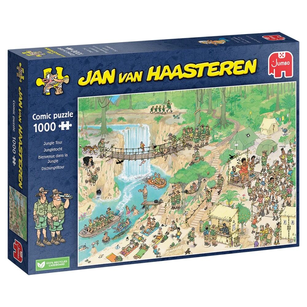 Jan van Haasteren - Jungle Tour Puzzle 1000Pc