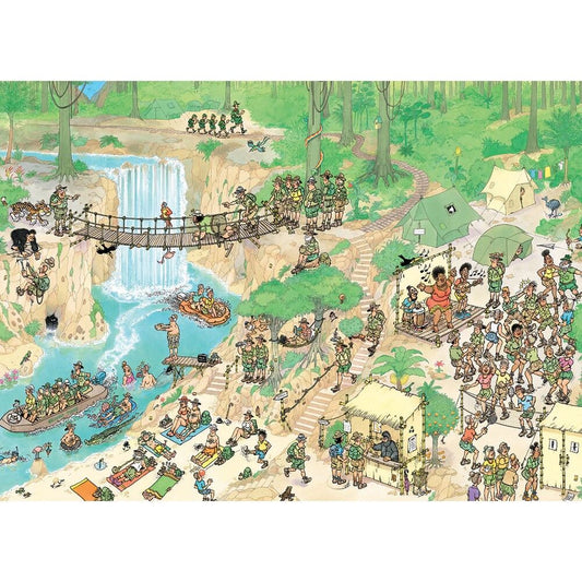 Jan van Haasteren - Jungle Tour Puzzle 1000Pc