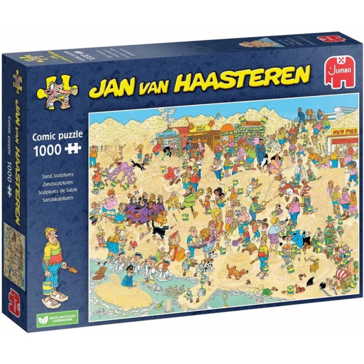 Jumbo Jan van Haasteren - Sand Sculptures Puzzle 1000Pc