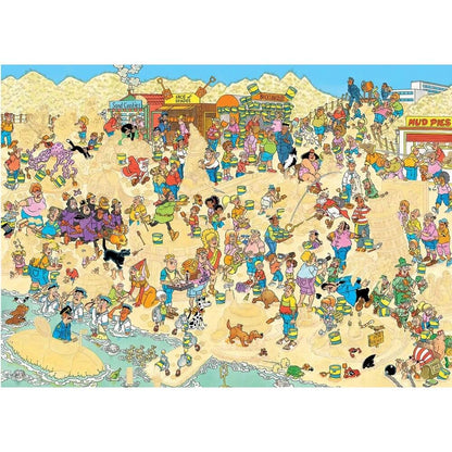 Jumbo Jan van Haasteren - Sand Sculptures Puzzle 1000Pc
