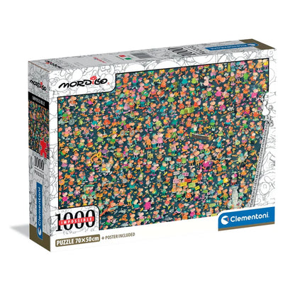 Impossible Mordillo 1000 Piece Puzzle with Poster