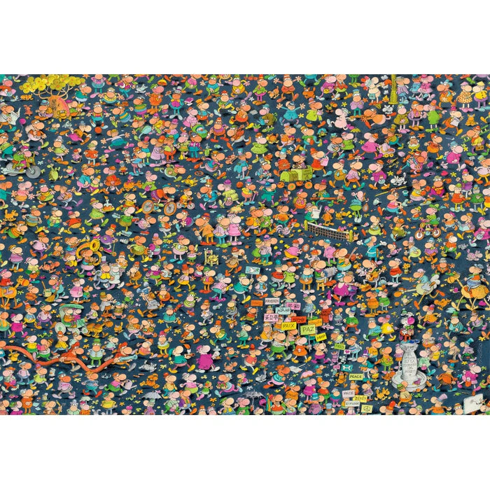 Impossible Mordillo 1000 Piece Puzzle with Poster