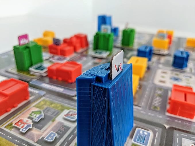 Magnate the first city board game miniatures