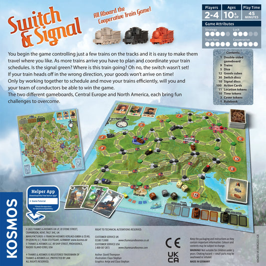 Switch and Signal board game