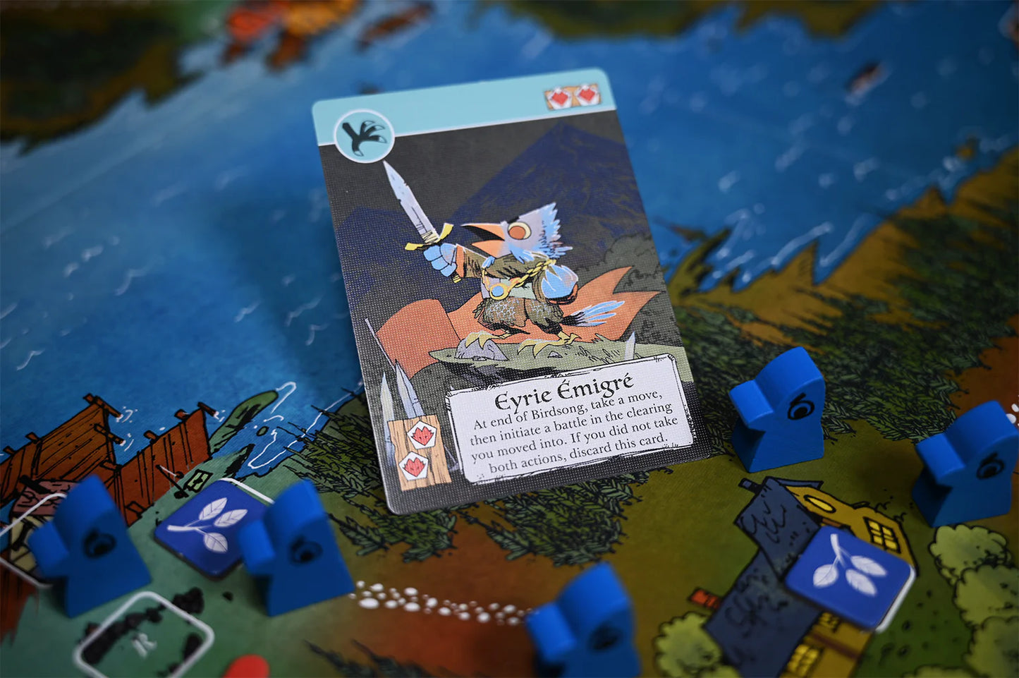 Root Exiles and Partisans Deck of cards