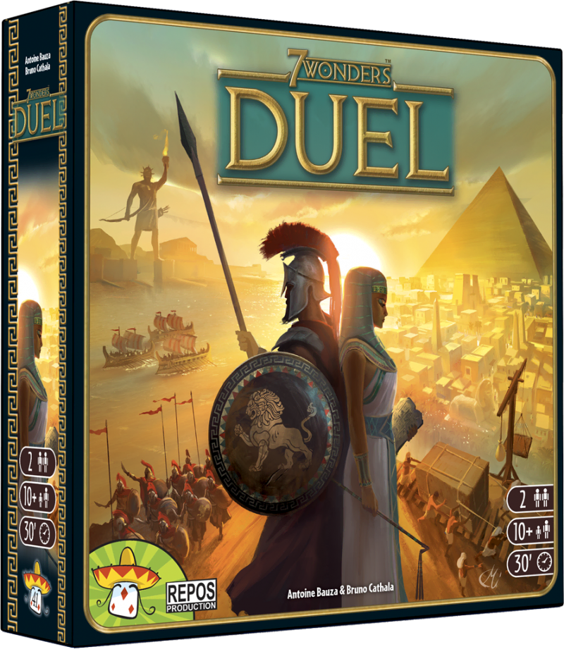 7 wonders duel board game box