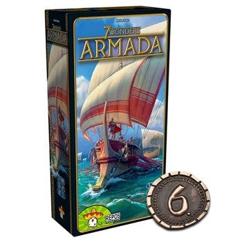 7 Wonders Armada (Expansion) Metal Coins