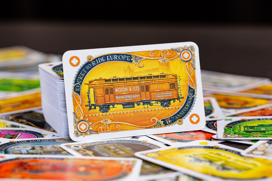 Ticket to Ride Europe 15th Anniversary Edition