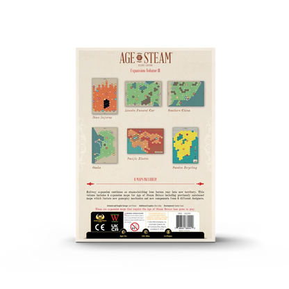 Age of Steam Deluxe Expansion III