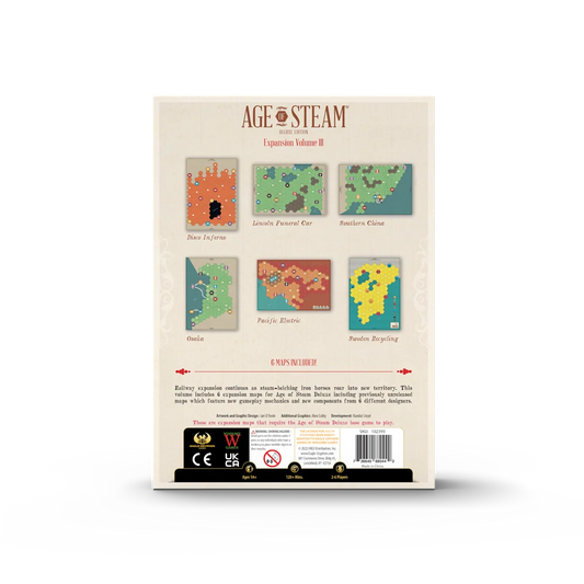 Age of Steam Deluxe Expansion III