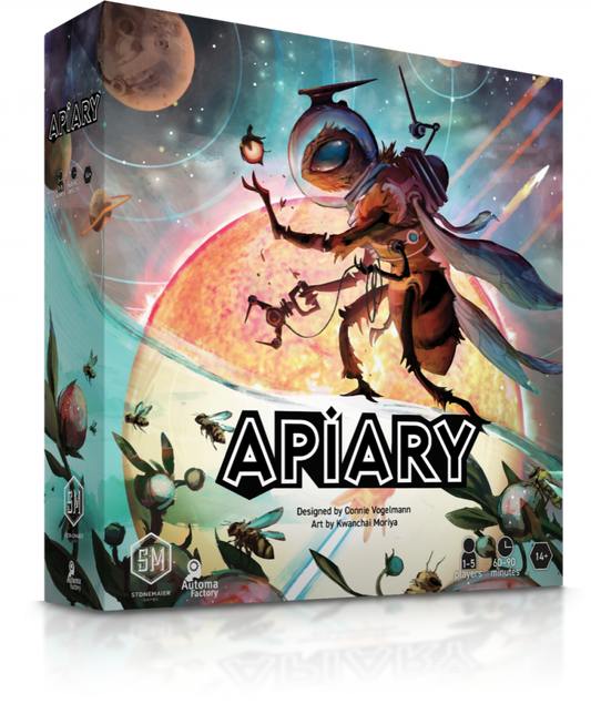 Apiary board game box cover