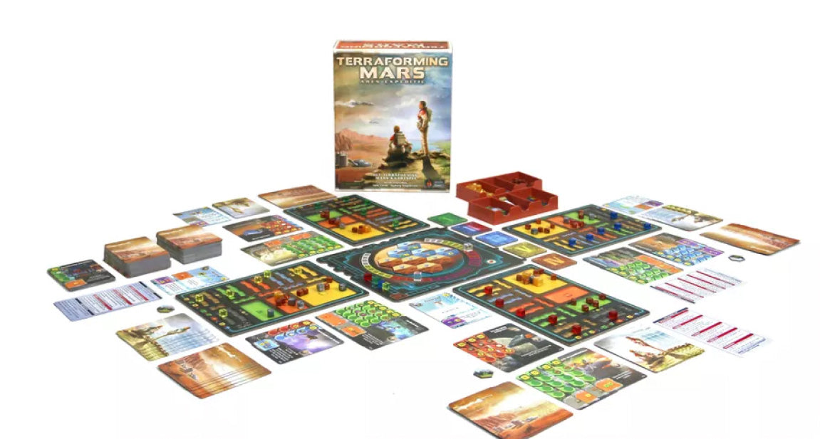 Terraforming Mars Ares Collectors Edition Components