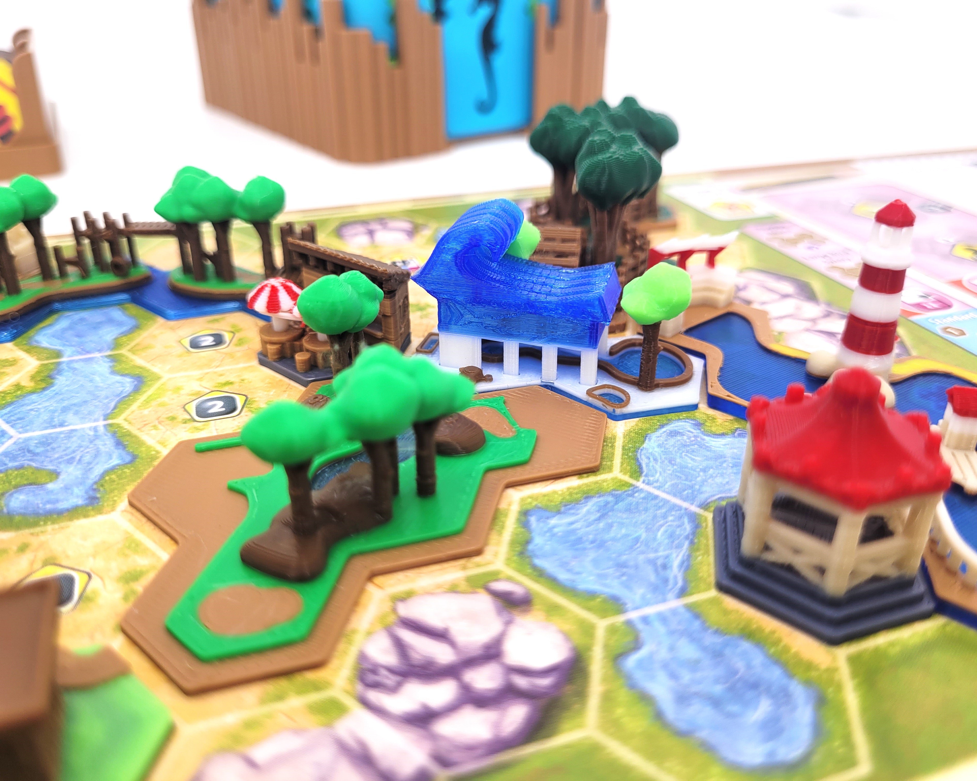 Ark Nova board game zoo tiles
