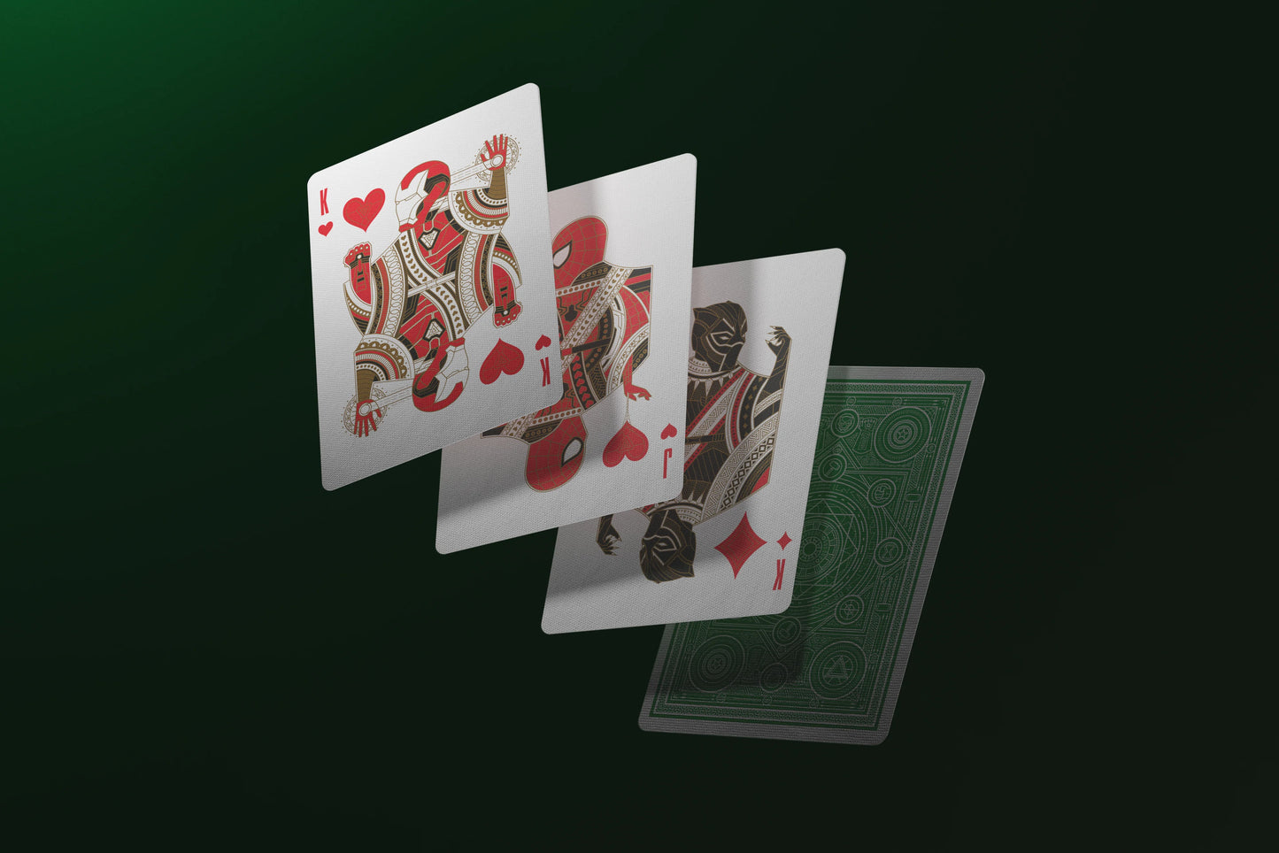 Theory 11 - Avengers Green
Edition Playing Cards