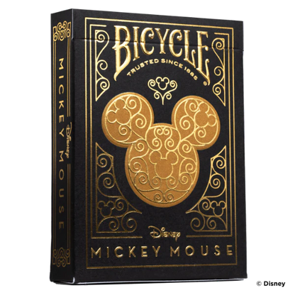 Bicycle Playing Cards Disney - Black & Gold Mickey