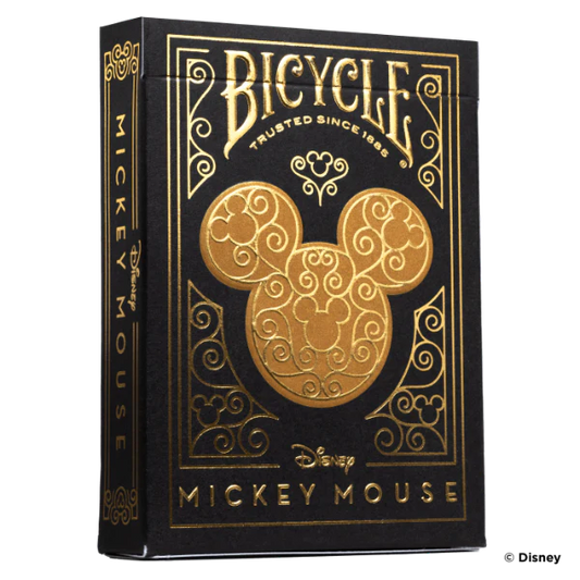 Bicycle Playing Cards Disney - Black & Gold Mickey