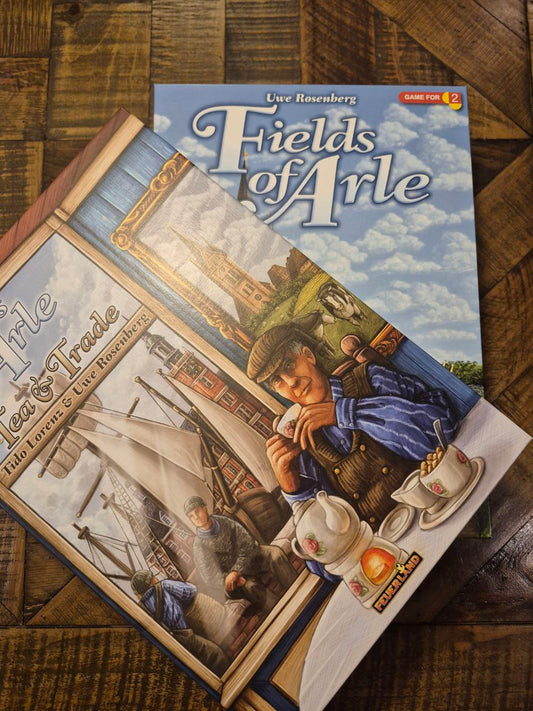 Basegame Field of Arle with Tea and Trade
