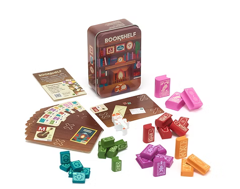 Bookshelf board game