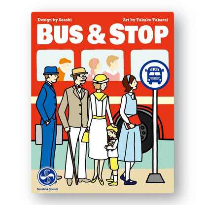 Bus and Stop board game box
