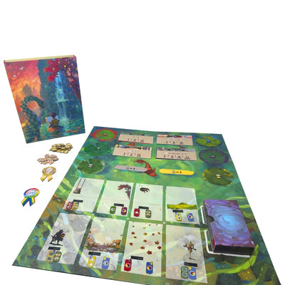 Canvas Reflections Board Game Expansion layout and components