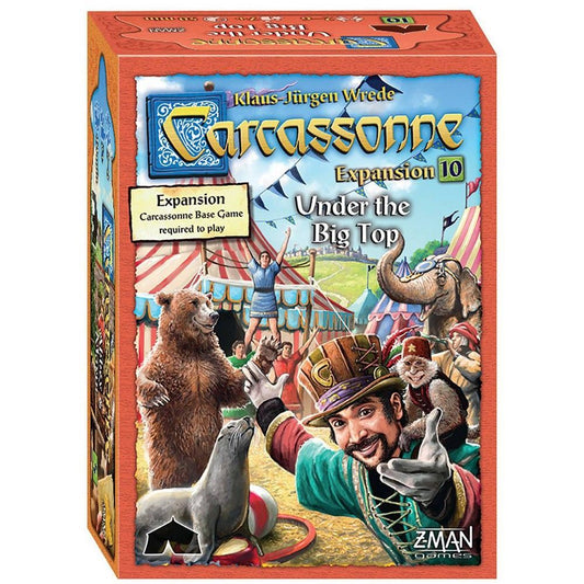 Carcassonne Expansion 10 Under the Big Top Board Game Box