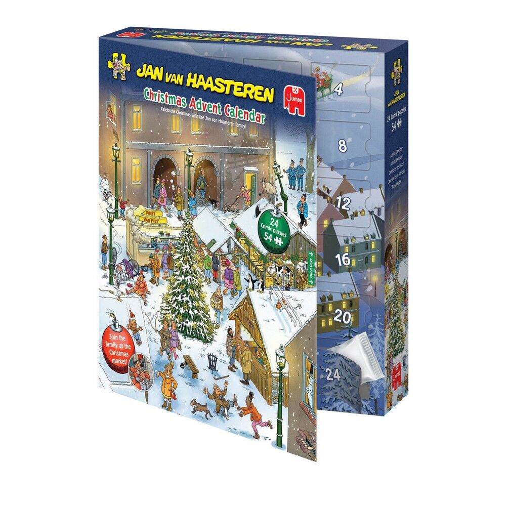 Christmas Advent Calendar Puzzle box open