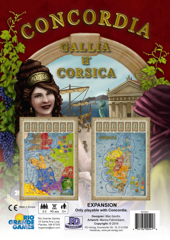 Concordia Gallia and Corsica Expansion