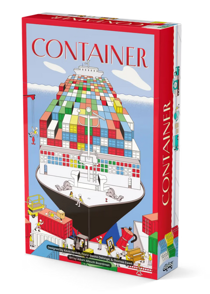 Container board game box
