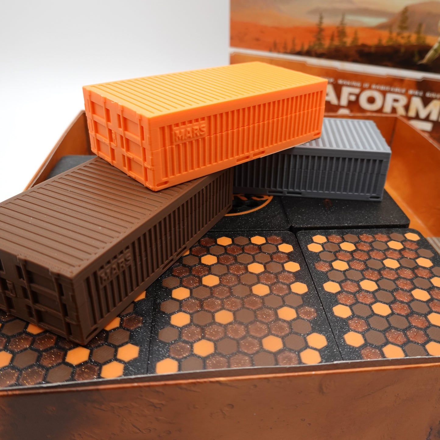 Organiser for Terraforming Mars Retail Box or Card Holder for On Mars