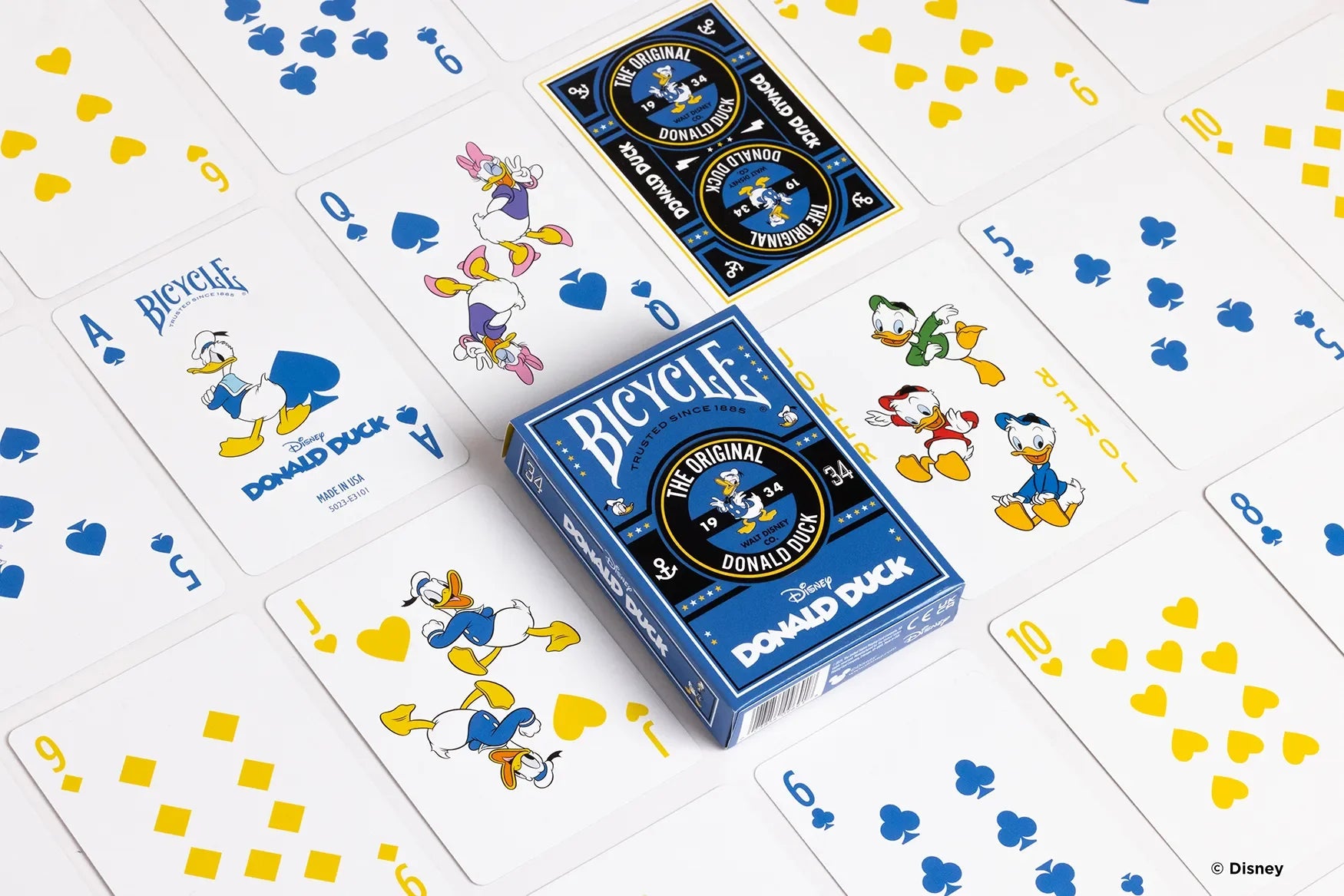 Donald Duck Disney Bicycle Cards