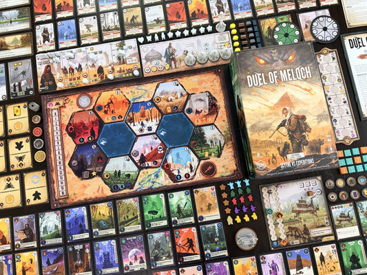 Duel of Meloch game components
