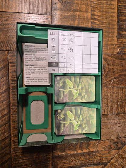 Forest shuffle organiser