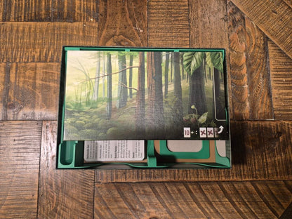 A board game organiser for forest shuffle