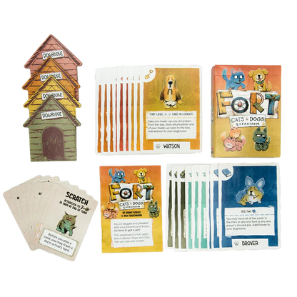 Fort cats and dogs expansion components