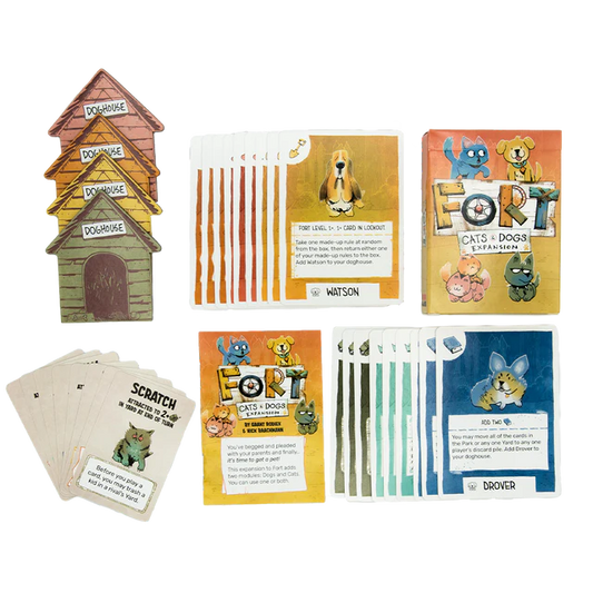 Fort cats and dogs expansion components