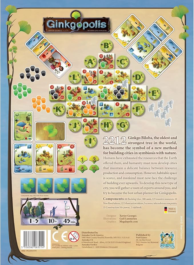 Ginkgopolis back of box