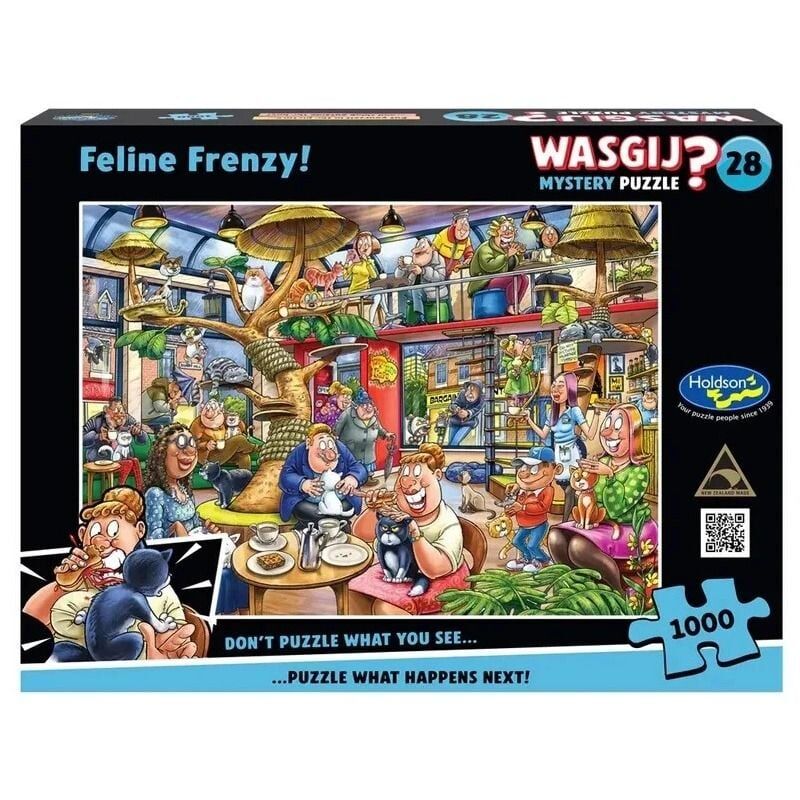 Wasgij Mystery Puzzle Feline Frenzy