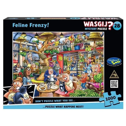 Wasgij Mystery Puzzle Feline Frenzy