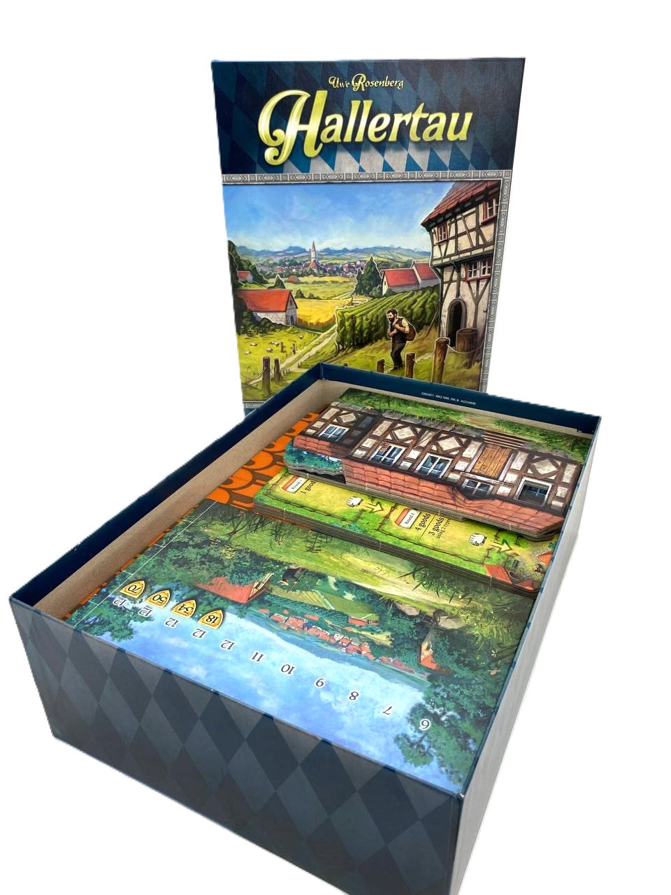 Hallertau board game organiser