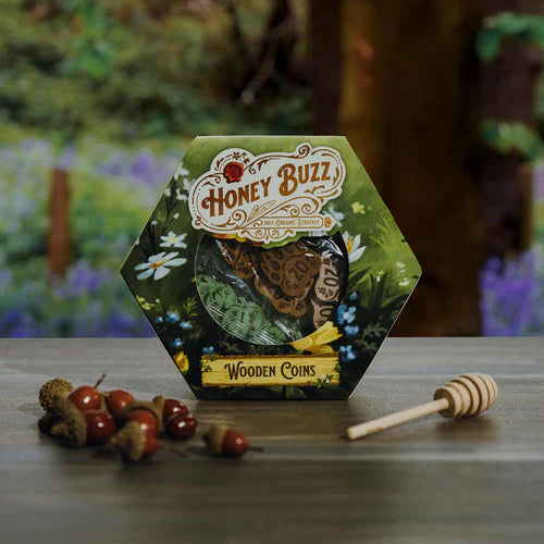 Honey Buzz Wooden Coins