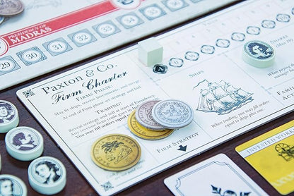 John Company Board Game Components